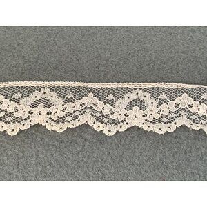 Vintage Pink Lace Trim 1 1/2" wide 1 yard Trim Sewing